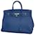 Hermès Birkin 40 Navy blue Leather  ref.1274350