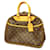 Louis Vuitton Deauville Brown Cloth  ref.1274576