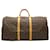 Louis Vuitton Keepall 60 Marrone Tela  ref.1274578
