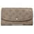 Louis Vuitton Portefeuille Iris Grey Leather  ref.1274880