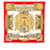 Hermès HERMES CARRE 90 Rosso Seta  ref.1274929