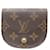 Louis Vuitton Porte-monnaie Marrone Tela  ref.1275035