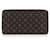Louis Vuitton Zippy Wallet Brown Cloth  ref.1275366