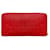 Loewe Repeat zip around wallet Red Leather  ref.1275433