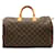 Louis Vuitton Speedy 40 Brown Cloth  ref.1275461