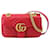 Gucci GG Marmont Cuir Rouge  ref.1275592