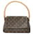 Louis Vuitton Mini looping Brown Cloth  ref.1275633