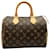 Louis Vuitton Speedy 25 Brown Cloth  ref.1275864