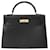 Hermès Kelly Black Leather  ref.1275966