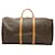 Louis Vuitton Keepall 60 Brown Cloth  ref.1276049