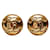 Chanel-Logo CC Braun Metall  ref.1276092