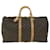 Louis Vuitton Keepall 55 Brown Cloth  ref.1276129