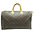 Louis Vuitton Speedy 40 Brown Cloth  ref.1276181