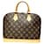 Louis Vuitton Alma Brown Cloth  ref.1276212
