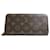 Louis Vuitton Zippy Brown Cloth  ref.1276411