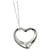 Tiffany & Co corazón abierto Plata Plata  ref.1276437