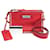 Prada Etiquette Red Leather  ref.1276463