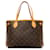 Braune Neverfull PM-Einkaufstasche mit Louis Vuitton-Monogramm Leder  ref.1276536