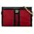Petit sac à bandoulière en chaîne Ophidia rouge Gucci Cuir  ref.1276546