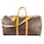 Louis Vuitton Canvas Monogram Keepall Bandouliere 55 Brown Cloth  ref.1276558