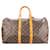 Louis Vuitton Canvas Monogram Keepall 45 Brown Cloth  ref.1276562