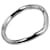 Tiffany & Co Curved band Silvery Platinum  ref.1276634