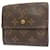 Louis Vuitton Porte-monnaie Brown Cloth  ref.1276658
