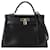 Hermès Kelly 32 Black Leather  ref.1276693