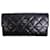 Chanel Matelassé Black Leather  ref.1276765