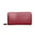 Louis Vuitton Portefeuille zippy Dark red Leather  ref.1276831