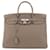 Hermès Birkin 40 Grey Leather  ref.1276842