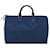 Louis Vuitton Speedy 35 Azul Couro  ref.1277224