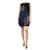 Christopher Kane Dunkelblaues ärmelloses Kleid mit Spitzenbesatz - Größe UK 10 Viskose  ref.1277321
