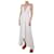 Autre Marque White halterneck dress - size UK 8  ref.1277338