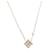 LOUIS VUITTON COLOR BLOSSOM BB Q PENDANT NECKLACE93892 IN ROSE GOLD DIAMOND Golden Pink gold  ref.1277509