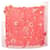 Hermès HERMES LA ROSEE QUADRATISCHER SCHAL 70 ROSA SEIDE CHIFFON + SEIDENSCHAL-BOX Pink  ref.1277558
