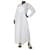 Autre Marque White cotton textured dress - size M/l  ref.1277616