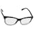 CHANEL Óculos de plástico Preto CC Auth bs12146  ref.1277791