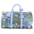 Louis Vuitton Keepall 50 Blue Leather  ref.1277933