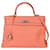 Hermès Hermes Kelly 35 Pink Leder  ref.1278113