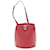 Louis Vuitton Cluny Roja Cuero  ref.1278122