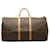 Louis Vuitton Keepall Bandouliere 60 Marrone Tela  ref.1278233