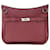 Hermès Jypsiere Dark red Leather  ref.1278319