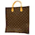 Louis Vuitton Sac plat Brown Cloth  ref.1278457