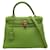 Hermès Kelly 28 Green Leather  ref.1278458
