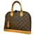 Louis Vuitton Alma Brown Cloth  ref.1278575
