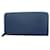 Louis Vuitton Zippy Wallet Cuir Bleu  ref.1278601