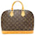 Louis Vuitton Alma Brown Cloth  ref.1278605