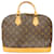 Louis Vuitton Alma Brown Cloth  ref.1278658
