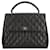 Chanel COCO Mark Black Leather  ref.1278973